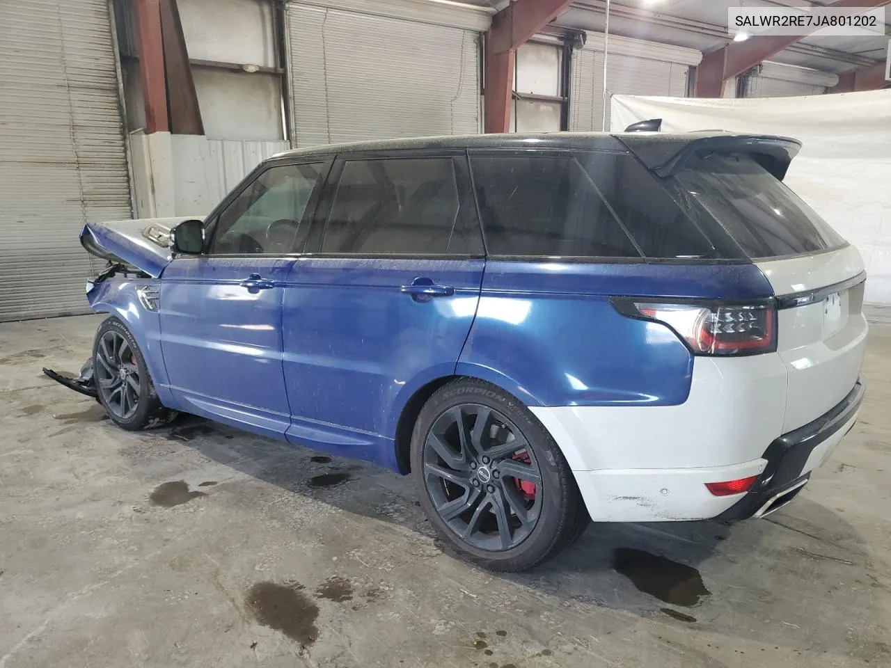 2018 Land Rover Range Rover Sport Supercharged Dynamic VIN: SALWR2RE7JA801202 Lot: 57847394