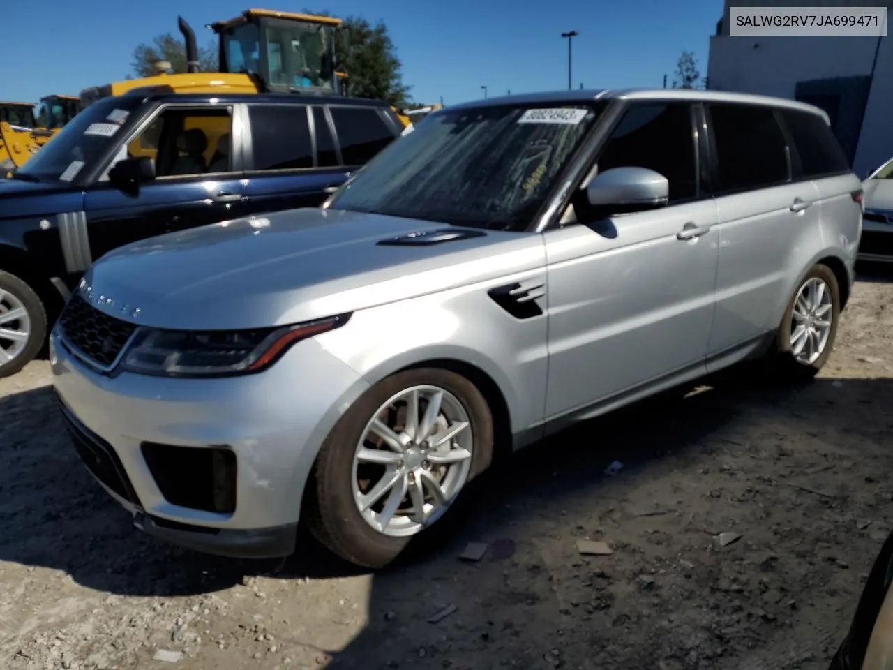 SALWG2RV7JA699471 2018 Land Rover Range Rover Sport Se