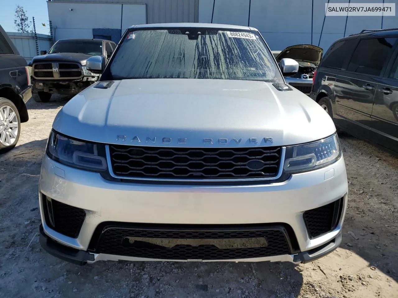 SALWG2RV7JA699471 2018 Land Rover Range Rover Sport Se