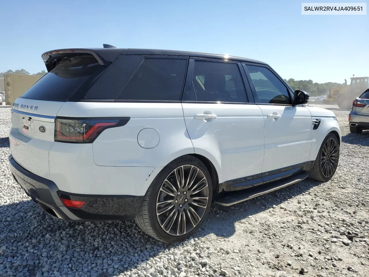 2018 Land Rover Range Rover Sport Hse VIN: SALWR2RV4JA409651 Lot: 58086674