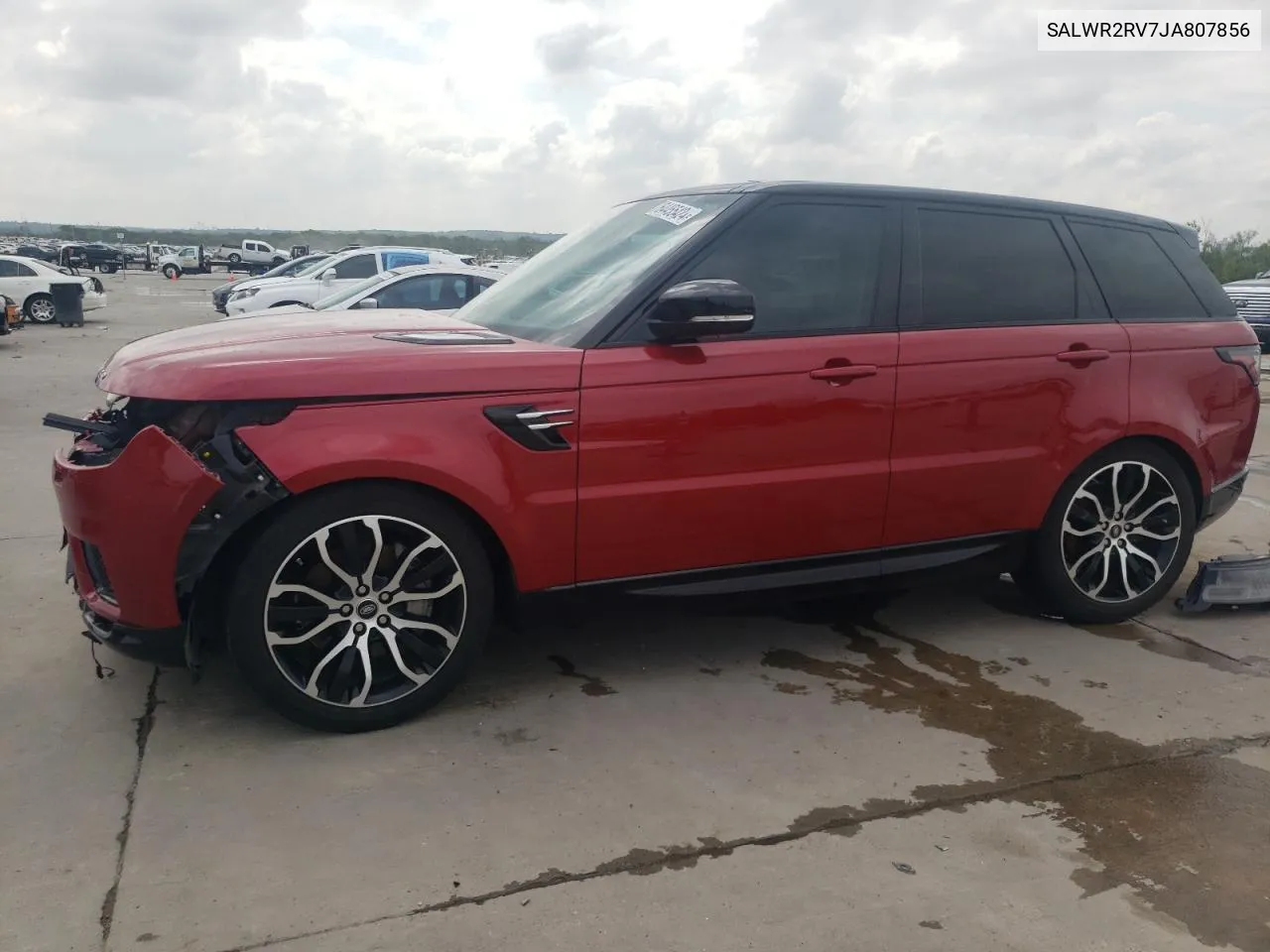 2018 Land Rover Range Rover Sport Hse VIN: SALWR2RV7JA807856 Lot: 64455424