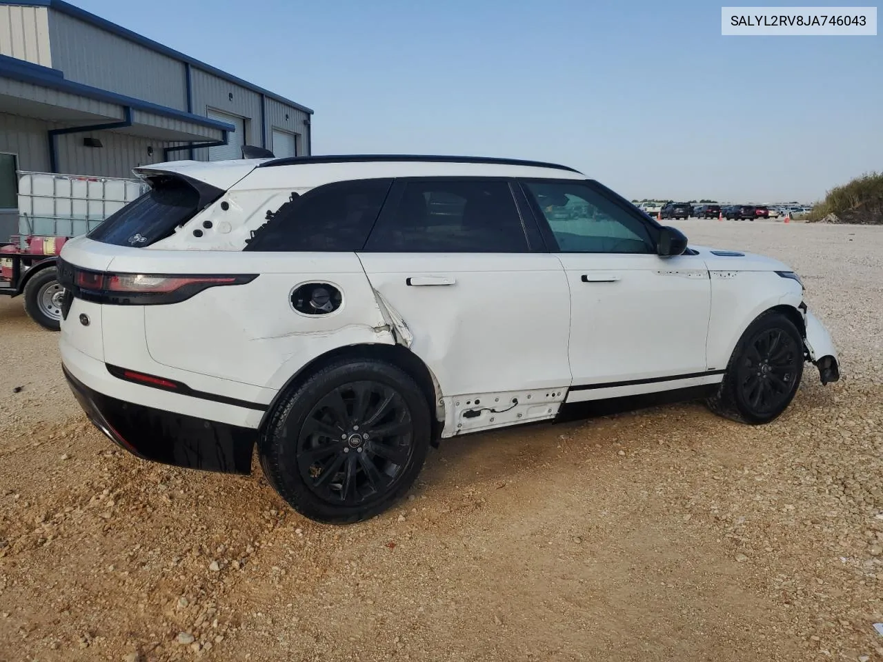 SALYL2RV8JA746043 2018 Land Rover Range Rover Velar R-Dynamic Se