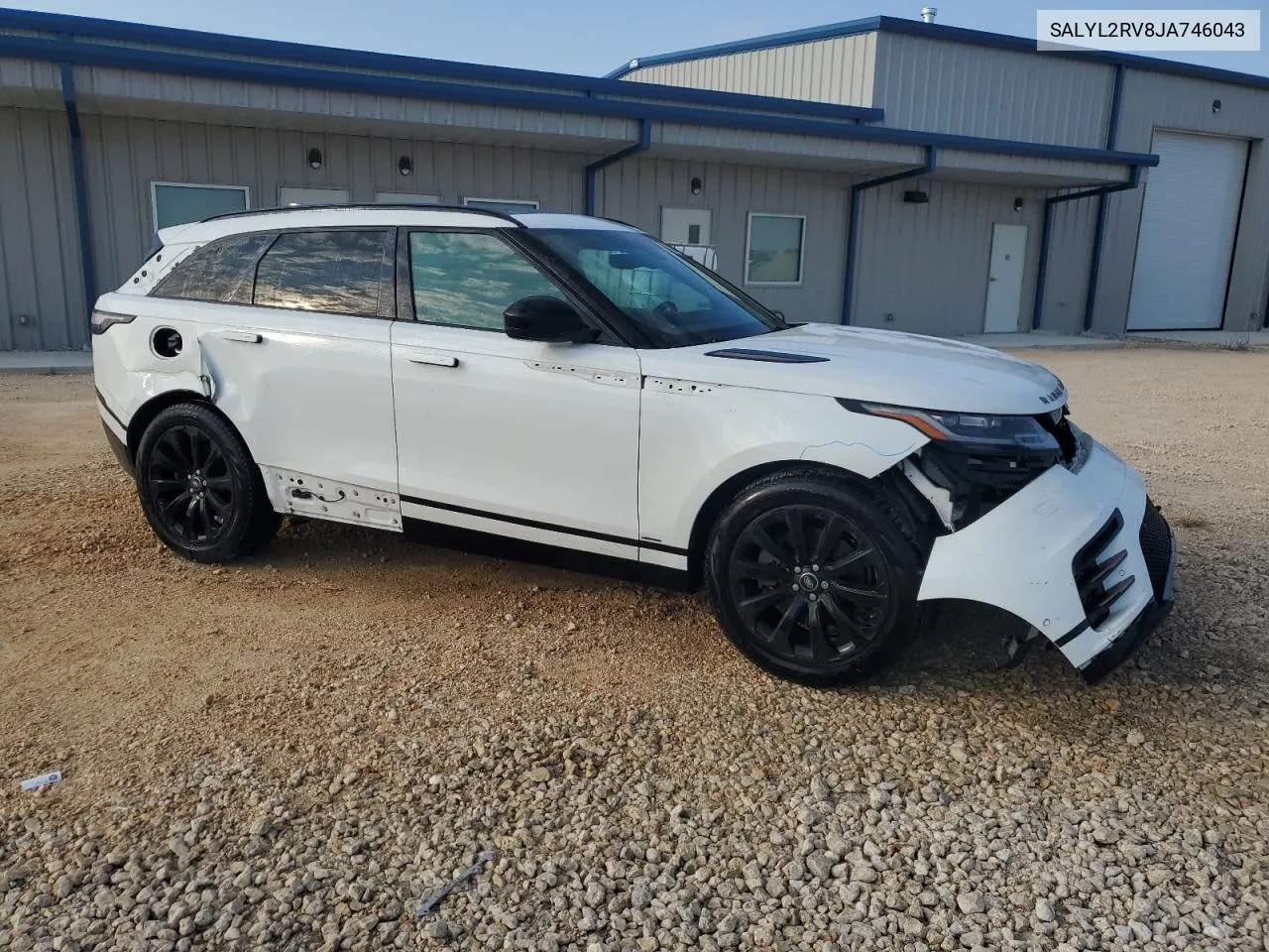 SALYL2RV8JA746043 2018 Land Rover Range Rover Velar R-Dynamic Se