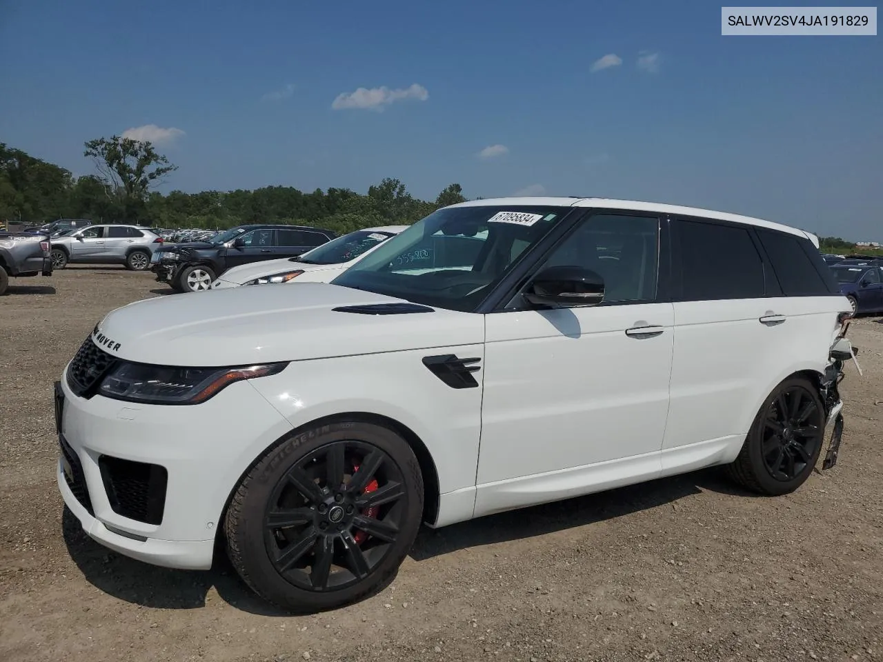 SALWV2SV4JA191829 2018 Land Rover Range Rover Sport Hse Dynamic