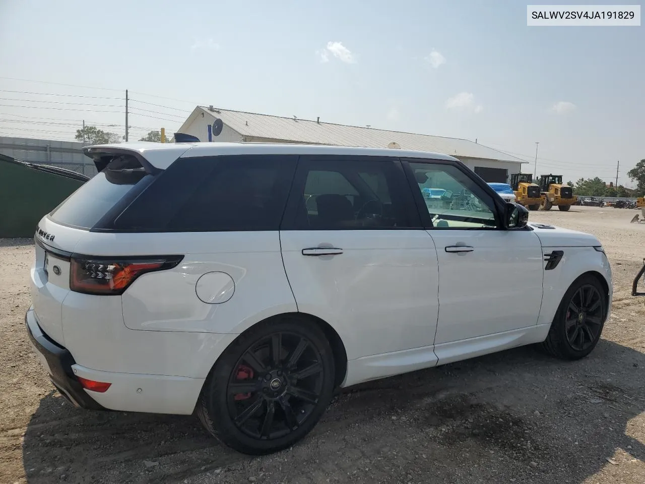 2018 Land Rover Range Rover Sport Hse Dynamic VIN: SALWV2SV4JA191829 Lot: 67095834