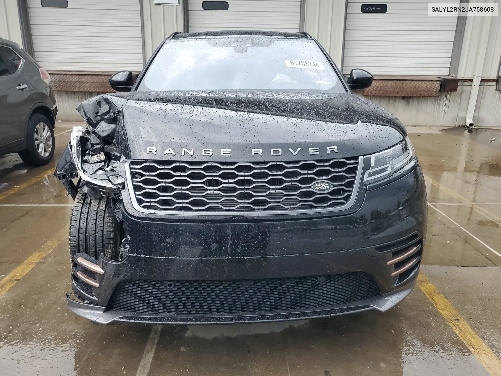 2018 Land Rover Range Rover Velar R-Dynamic Se VIN: SALYL2RN2JA758608 Lot: 67708244