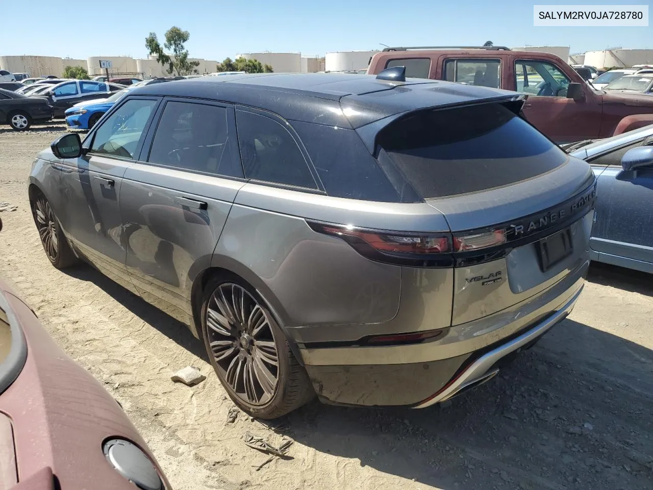 SALYM2RV0JA728780 2018 Land Rover Range Rover Velar R-Dynamic Hse