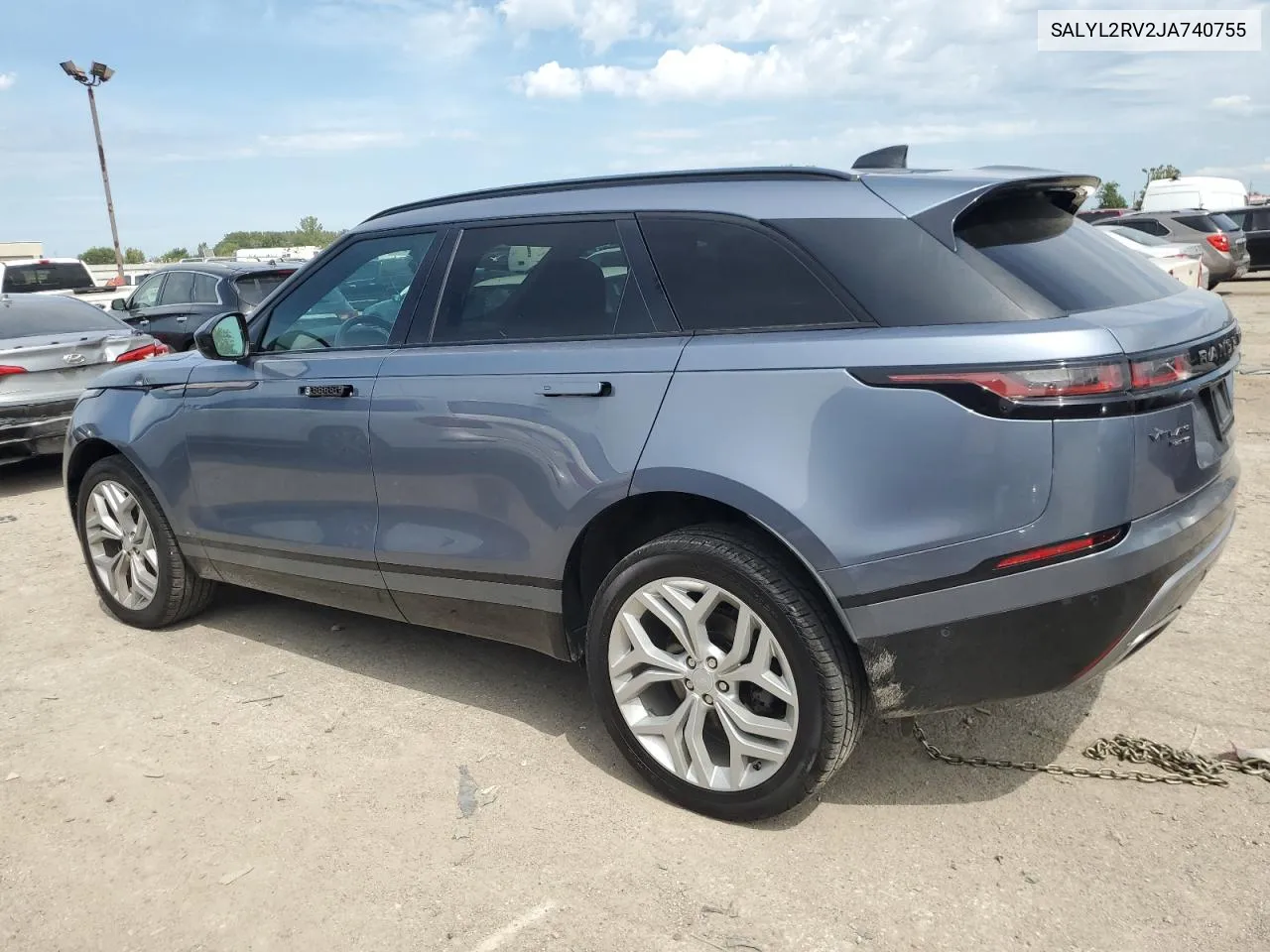 SALYL2RV2JA740755 2018 Land Rover Range Rover Velar R-Dynamic Se