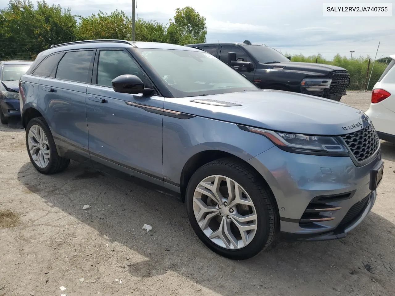 SALYL2RV2JA740755 2018 Land Rover Range Rover Velar R-Dynamic Se