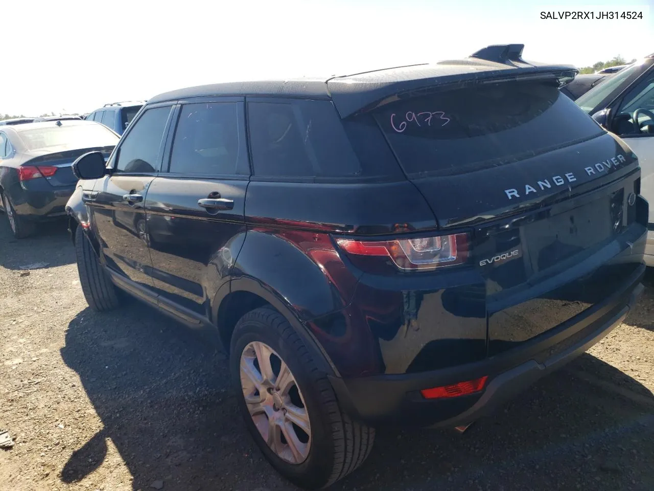 SALVP2RX1JH314524 2018 Land Rover Range Rover Evoque Se