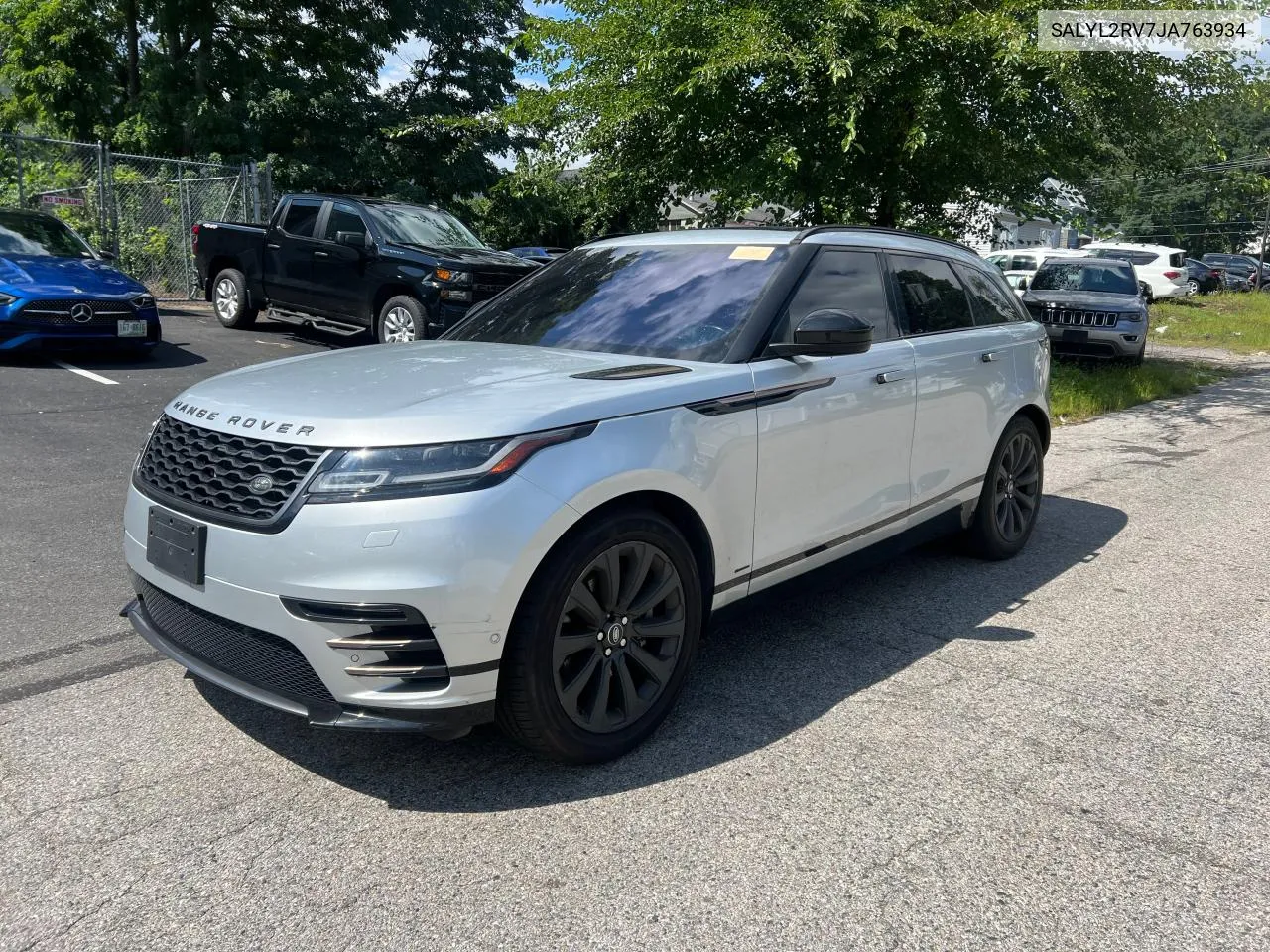 2018 Land Rover Range Rover Velar R-Dynamic Se VIN: SALYL2RV7JA763934 Lot: 69769544