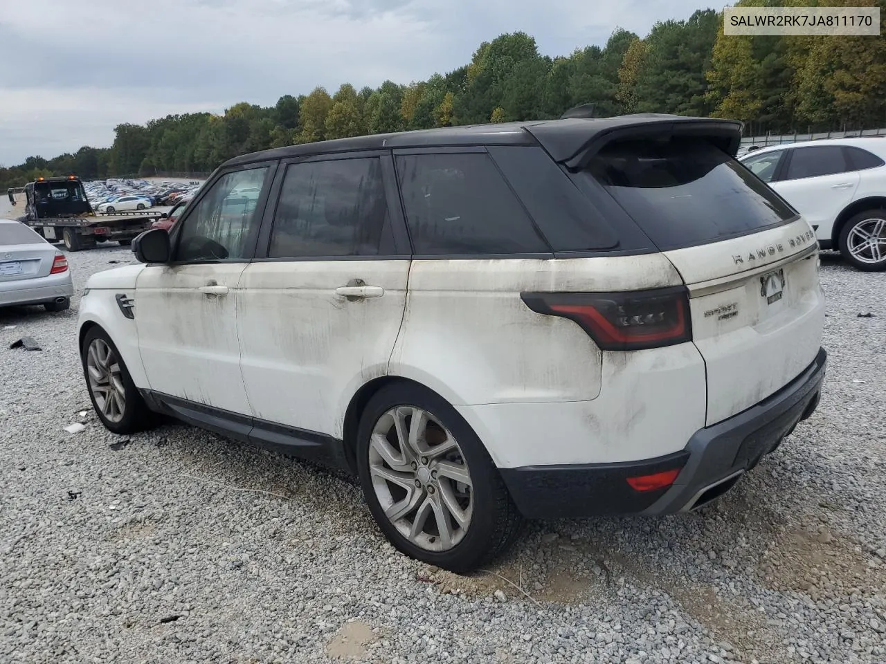 SALWR2RK7JA811170 2018 Land Rover Range Rover Sport Hse