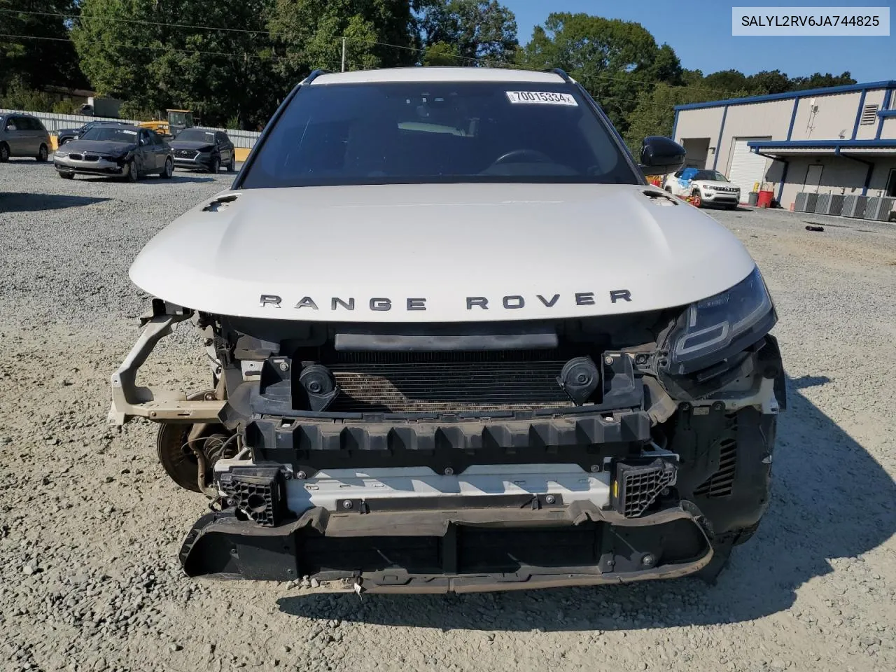 2018 Land Rover Range Rover Velar R-Dynamic Se VIN: SALYL2RV6JA744825 Lot: 70015334