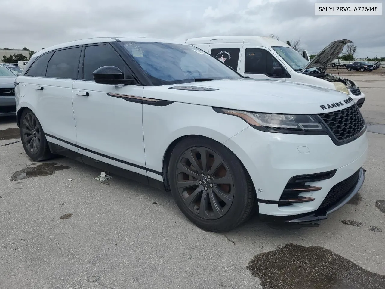 SALYL2RV0JA726448 2018 Land Rover Range Rover Velar R-Dynamic Se