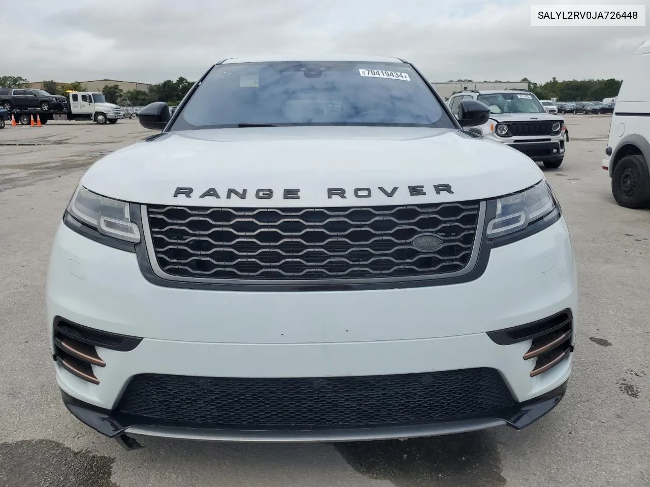 SALYL2RV0JA726448 2018 Land Rover Range Rover Velar R-Dynamic Se