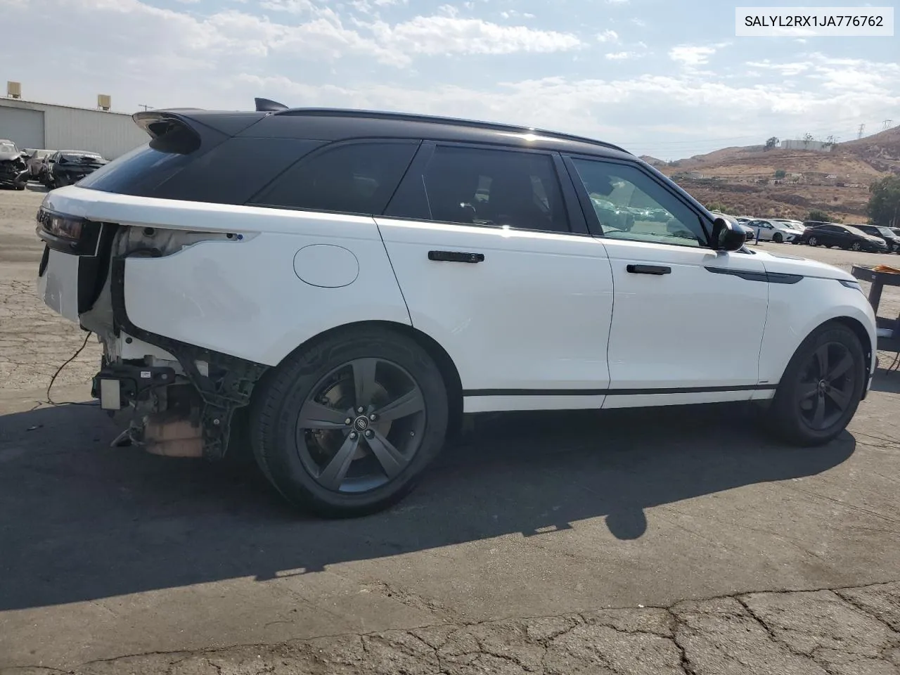 2018 Land Rover Range Rover Velar R-Dynamic Se VIN: SALYL2RX1JA776762 Lot: 70806104