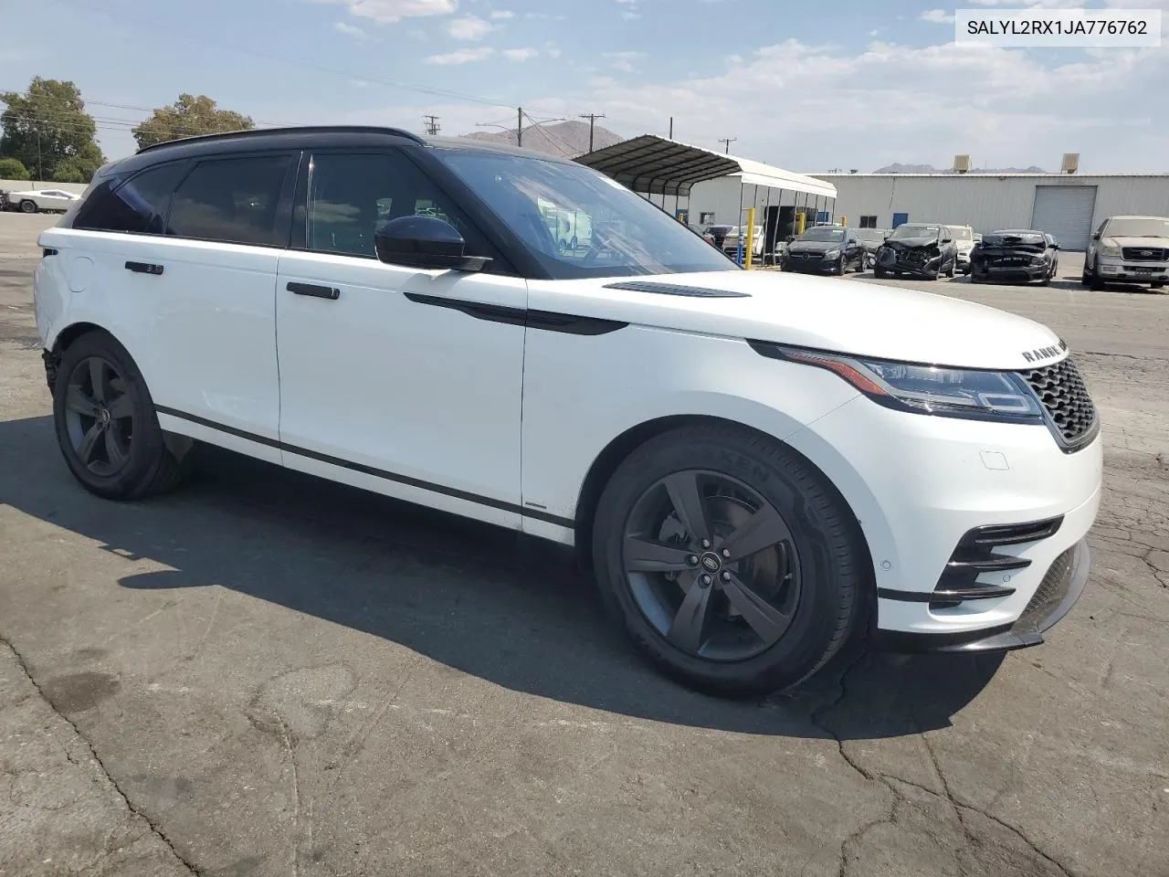 SALYL2RX1JA776762 2018 Land Rover Range Rover Velar R-Dynamic Se