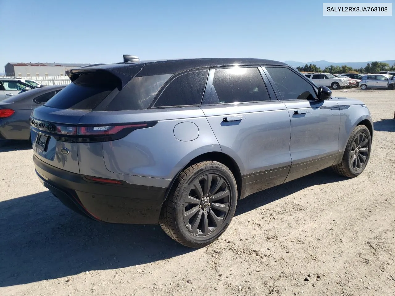 2018 Land Rover Range Rover Velar R-Dynamic Se VIN: SALYL2RX8JA768108 Lot: 70813864