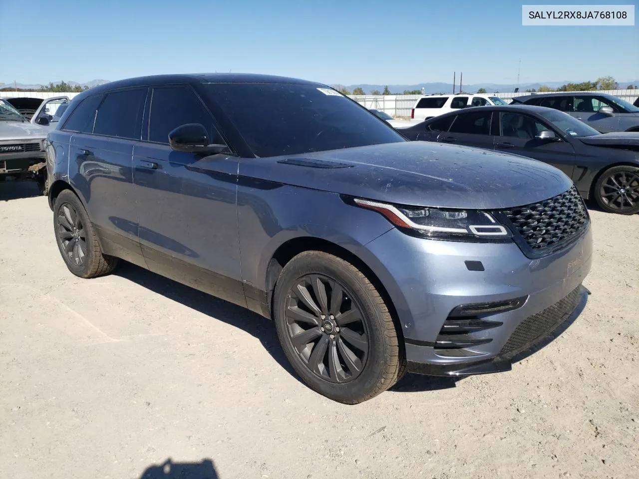 SALYL2RX8JA768108 2018 Land Rover Range Rover Velar R-Dynamic Se