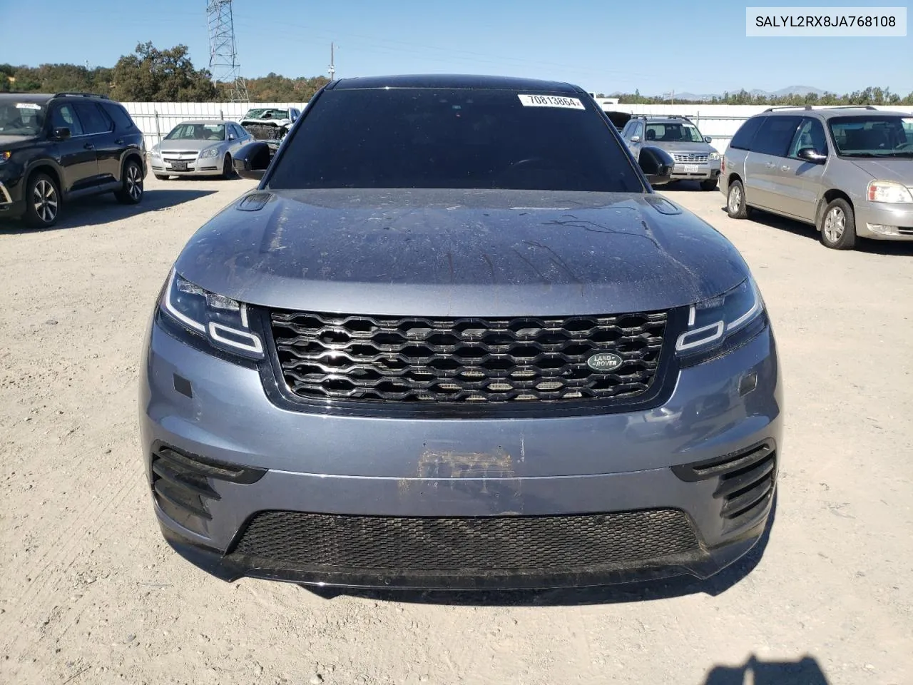 2018 Land Rover Range Rover Velar R-Dynamic Se VIN: SALYL2RX8JA768108 Lot: 70813864