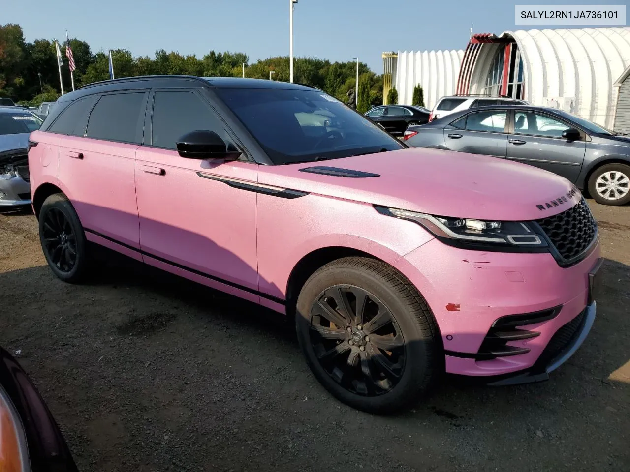 2018 Land Rover Range Rover Velar R-Dynamic Se VIN: SALYL2RN1JA736101 Lot: 71454764