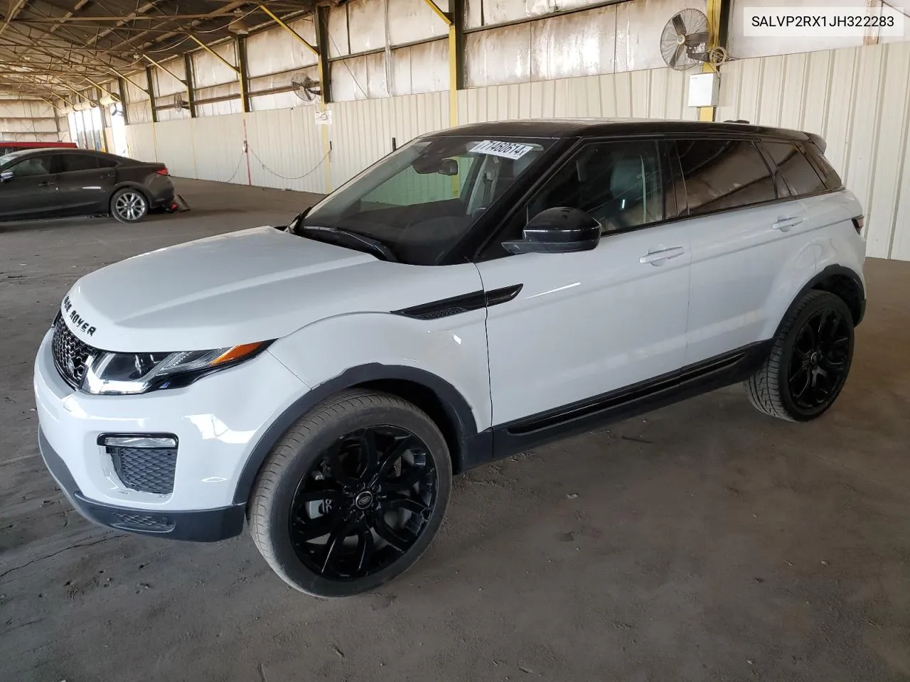 SALVP2RX1JH322283 2018 Land Rover Range Rover Evoque Se