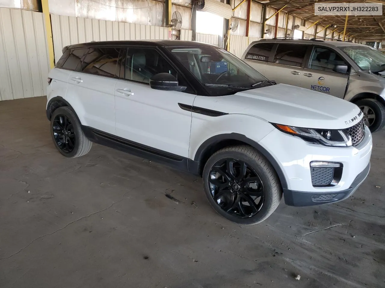 2018 Land Rover Range Rover Evoque Se VIN: SALVP2RX1JH322283 Lot: 71460614