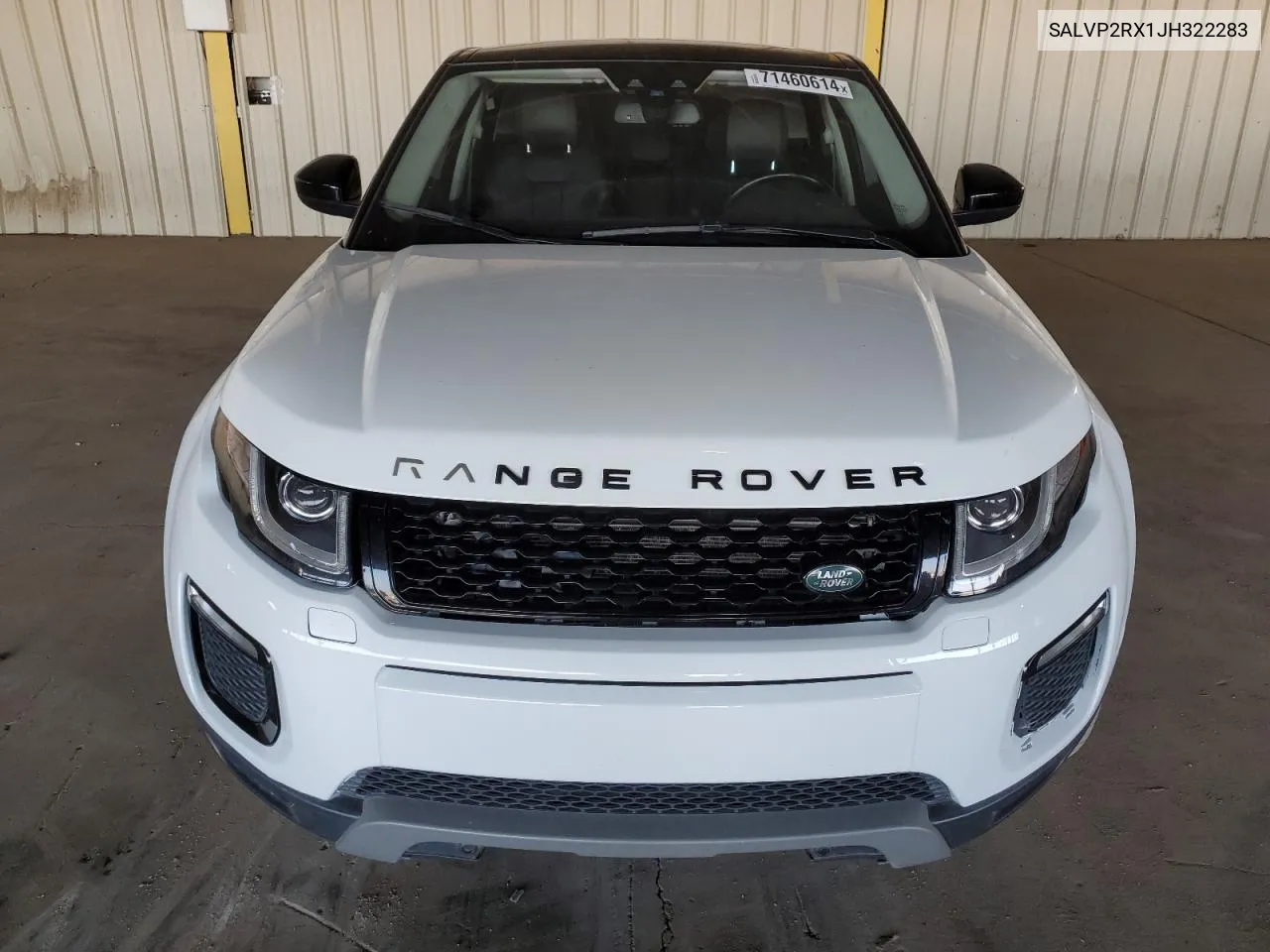 2018 Land Rover Range Rover Evoque Se VIN: SALVP2RX1JH322283 Lot: 71460614