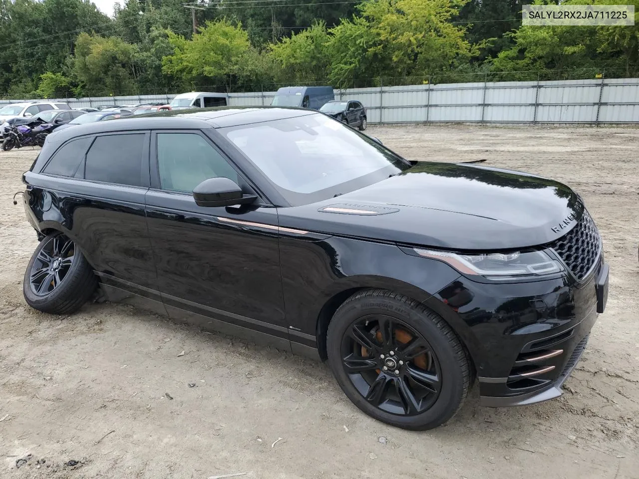 SALYL2RX2JA711225 2018 Land Rover Range Rover Velar R-Dynamic Se