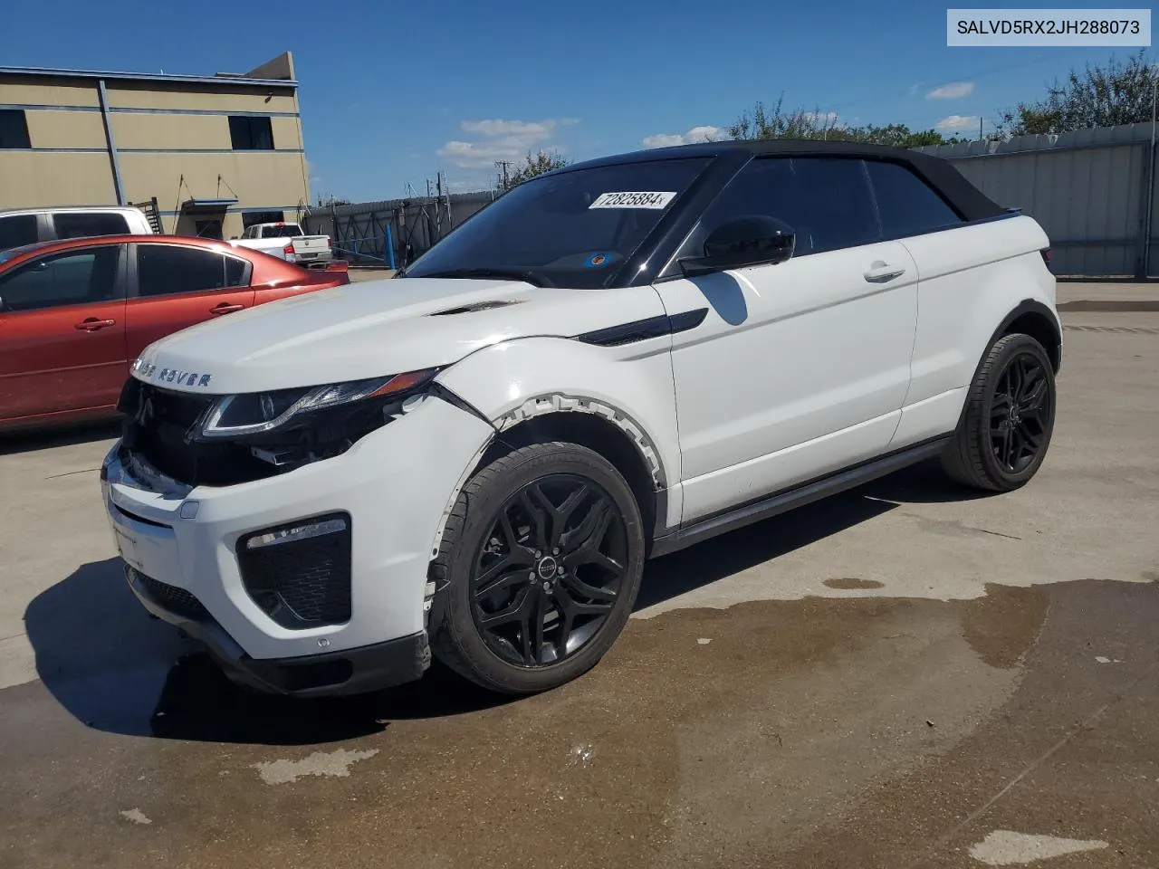 2018 Land Rover Range Rover Evoque Hse Dynamic VIN: SALVD5RX2JH288073 Lot: 72825884