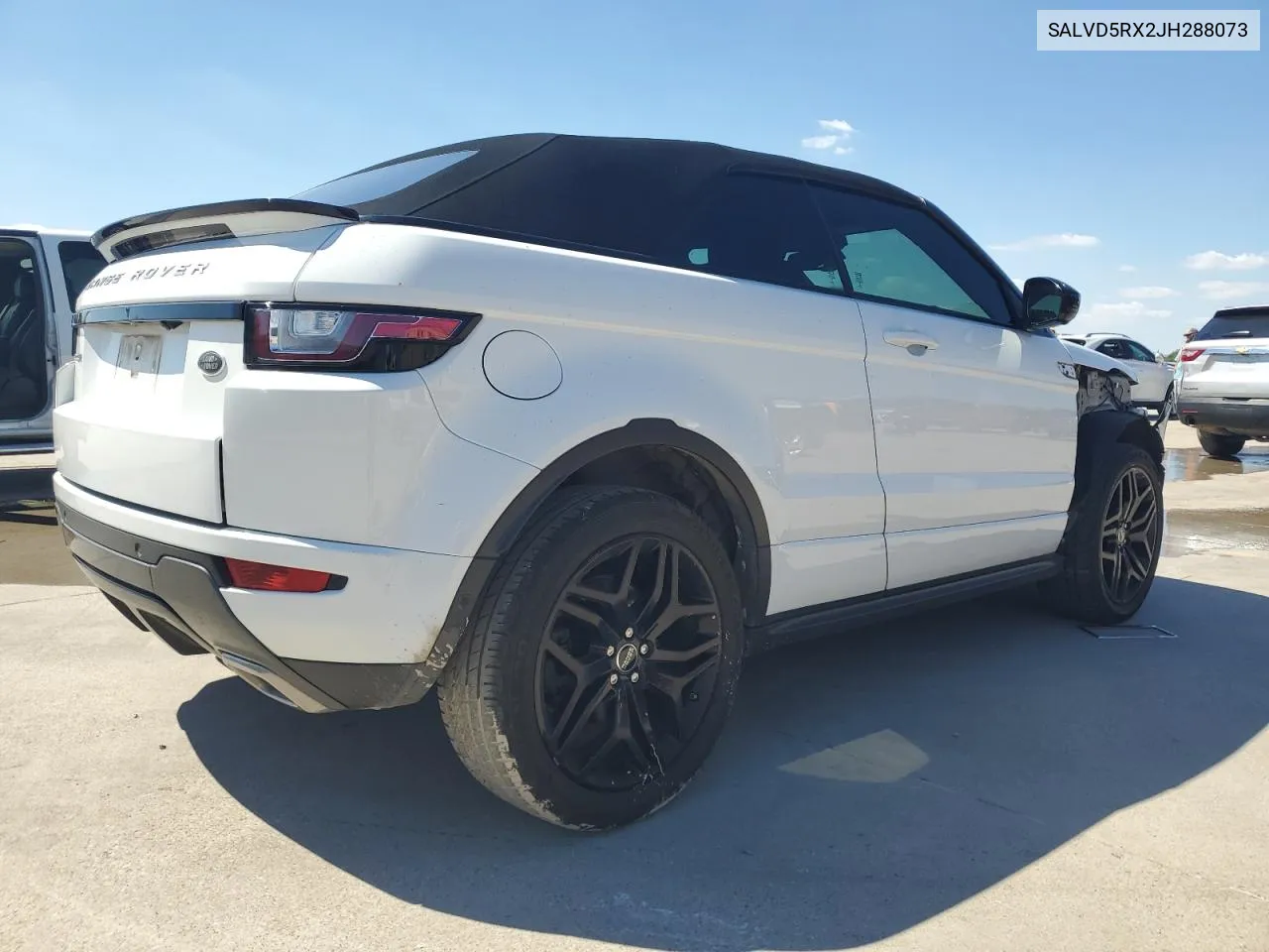 2018 Land Rover Range Rover Evoque Hse Dynamic VIN: SALVD5RX2JH288073 Lot: 72825884