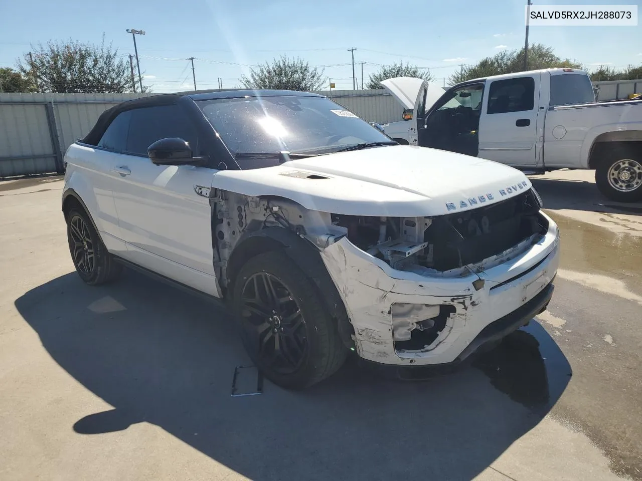 2018 Land Rover Range Rover Evoque Hse Dynamic VIN: SALVD5RX2JH288073 Lot: 72825884