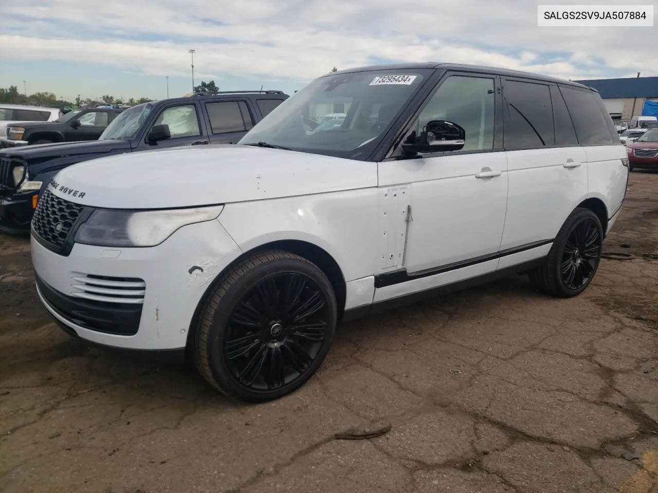 2018 Land Rover Range Rover Hse VIN: SALGS2SV9JA507884 Lot: 73295434