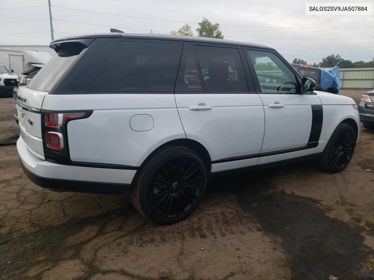 2018 Land Rover Range Rover Hse VIN: SALGS2SV9JA507884 Lot: 73295434