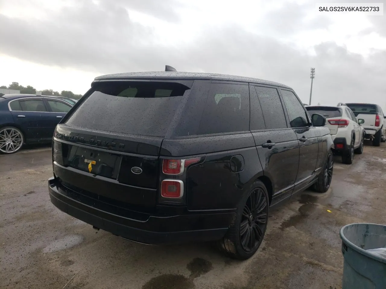 SALGS2SV6KA522733 2019 Land Rover Range Rover Hse