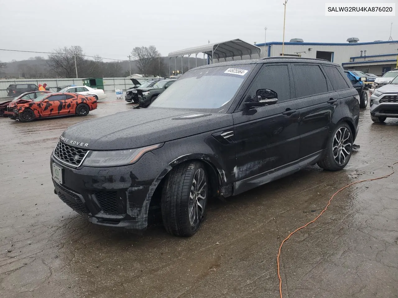 SALWG2RU4KA876020 2019 Land Rover Range Rover Sport Se