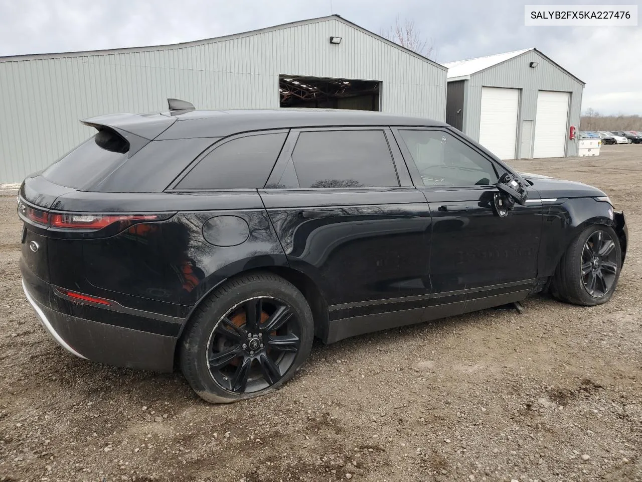 SALYB2FX5KA227476 2019 Land Rover Range Rover Velar S