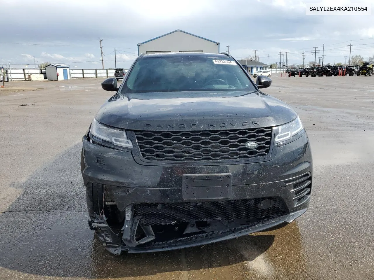 2019 Land Rover Range Rover Velar R-Dynamic Se VIN: SALYL2EX4KA210554 Lot: 49733904