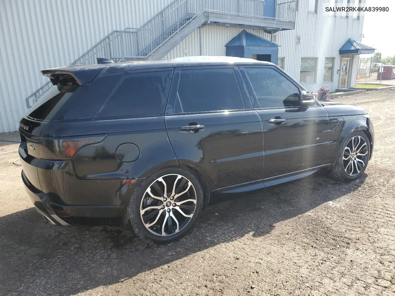 SALWR2RK4KA839980 2019 Land Rover Range Rover Sport Hse