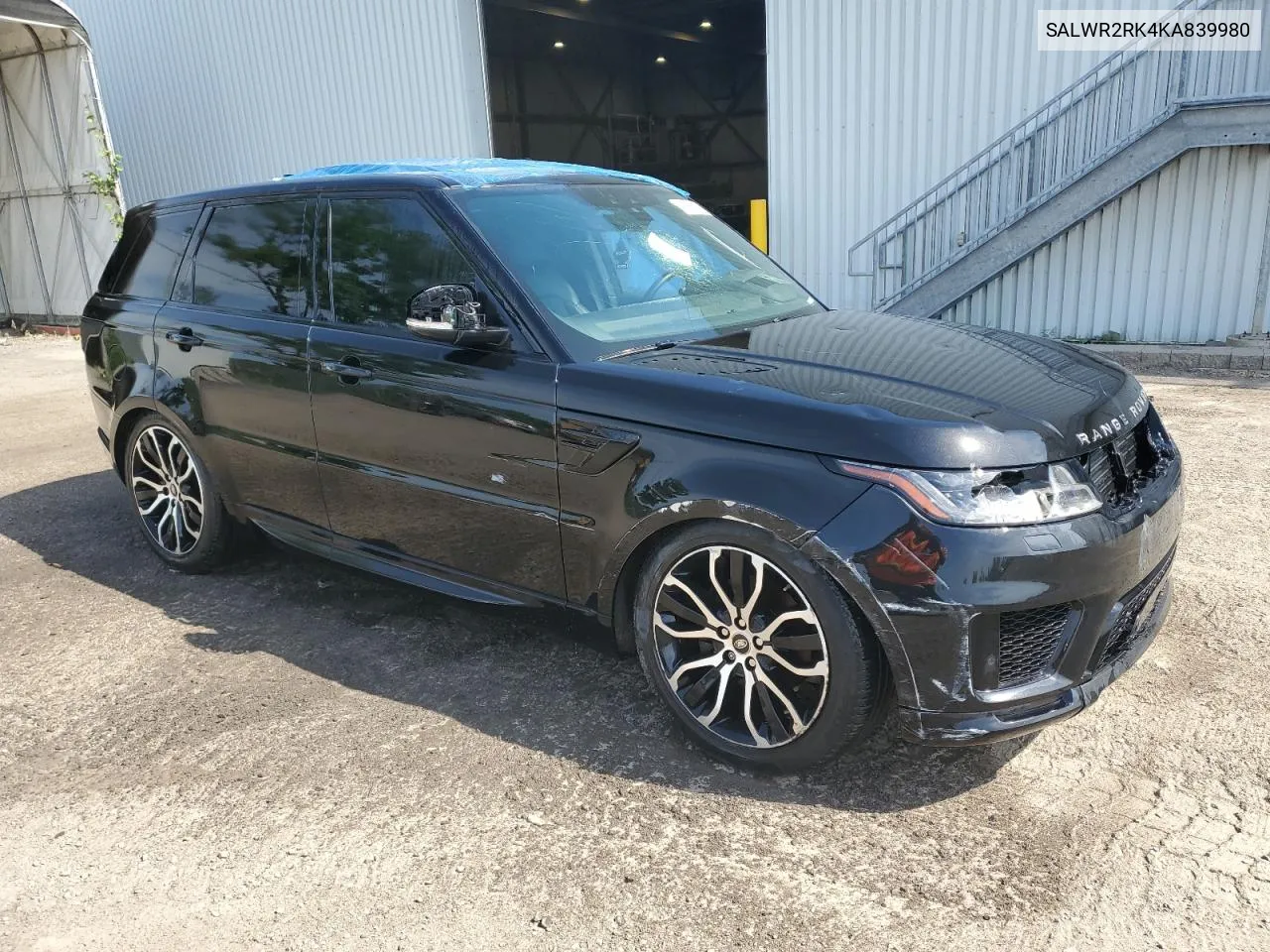 SALWR2RK4KA839980 2019 Land Rover Range Rover Sport Hse