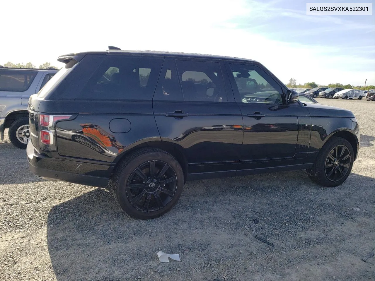 2019 Land Rover Range Rover Hse VIN: SALGS2SVXKA522301 Lot: 50357854