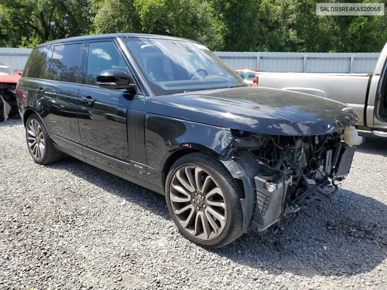 2019 Land Rover Range Rover Supercharged VIN: SALGS5RE4KA520065 Lot: 50973194