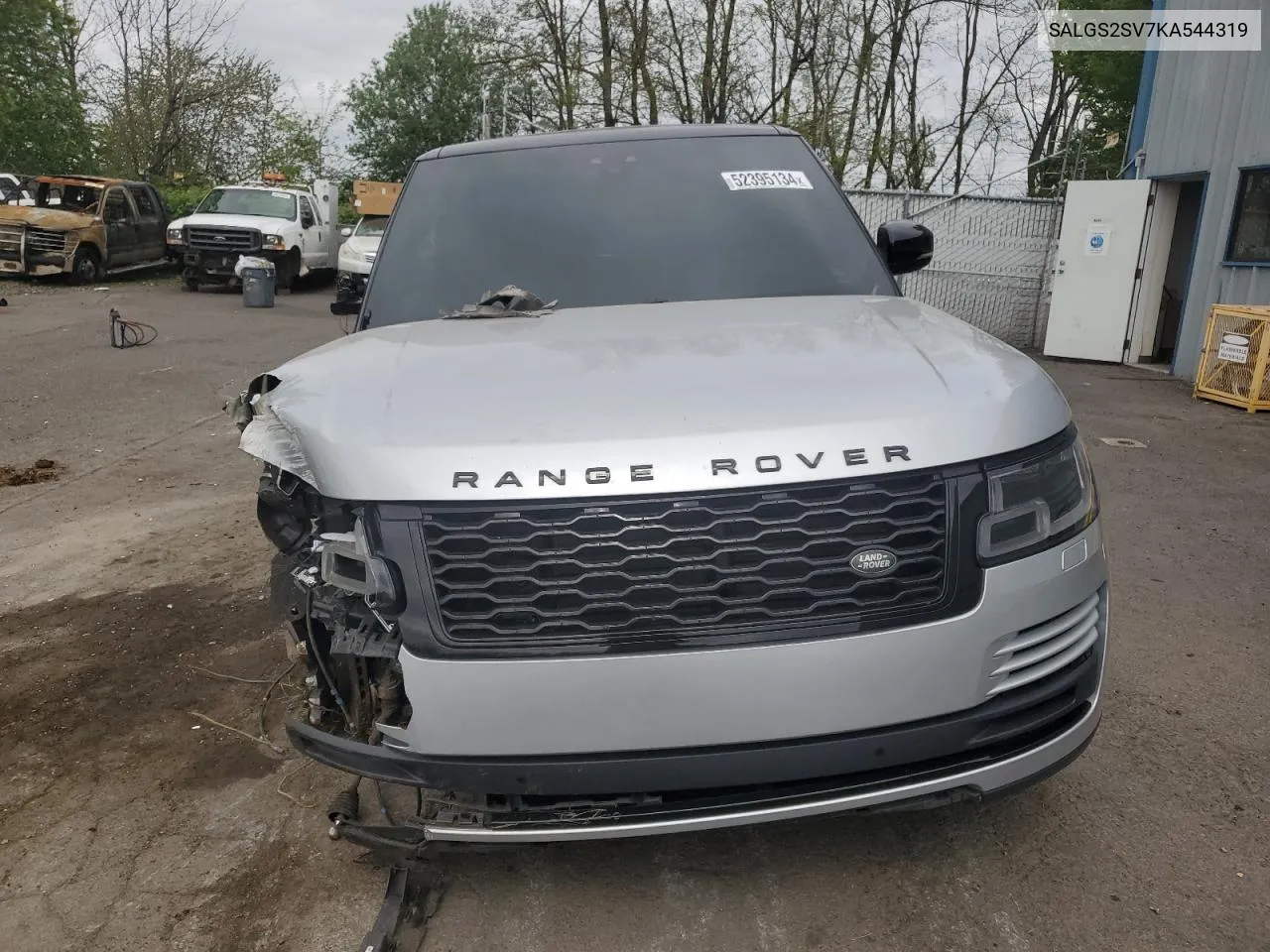 SALGS2SV7KA544319 2019 Land Rover Range Rover Hse