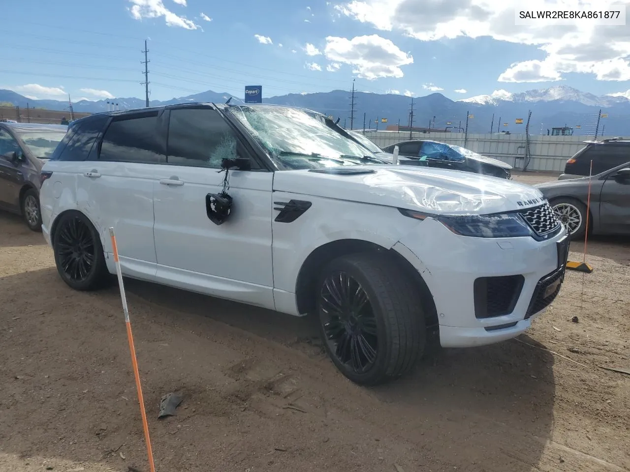 2019 Land Rover Range Rover Sport Supercharged Dynamic VIN: SALWR2RE8KA861877 Lot: 53078244