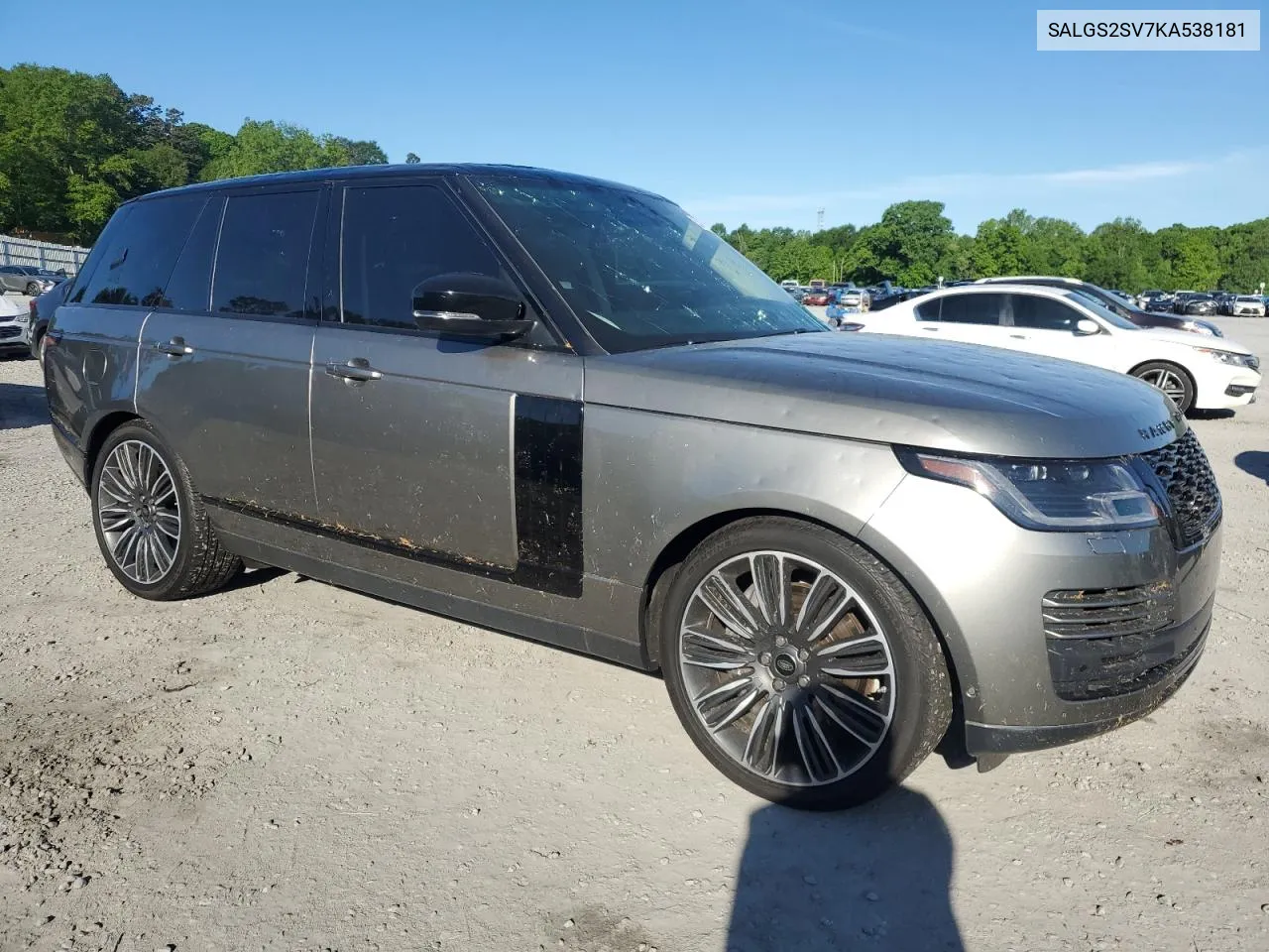 2019 Land Rover Range Rover Hse VIN: SALGS2SV7KA538181 Lot: 53161114