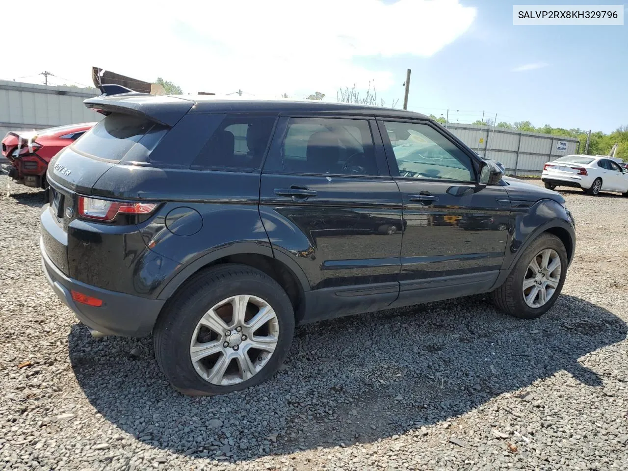 2019 Land Rover Range Rover Evoque Se VIN: SALVP2RX8KH329796 Lot: 53261594