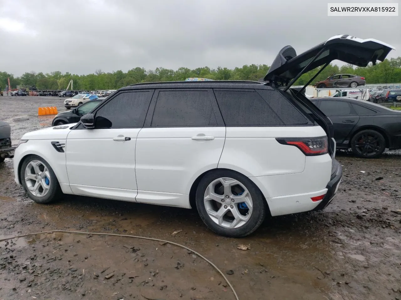 SALWR2RVXKA815922 2019 Land Rover Range Rover Sport Hse