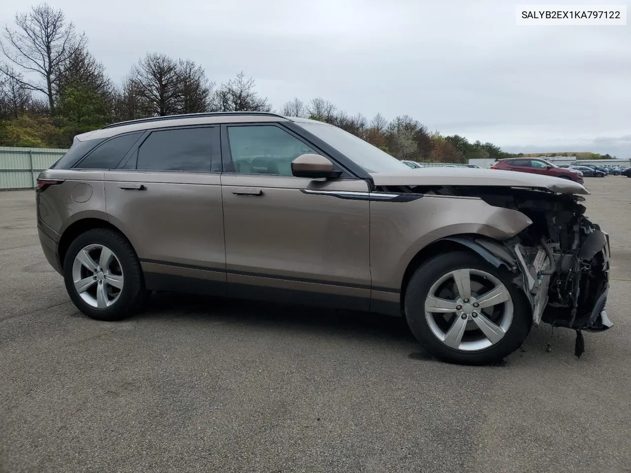 2019 Land Rover Range Rover Velar S VIN: SALYB2EX1KA797122 Lot: 54393584