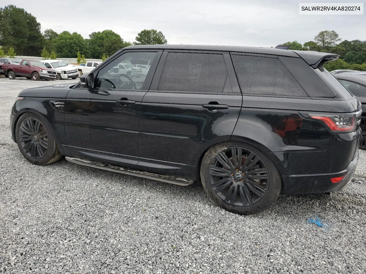 SALWR2RV4KA820274 2019 Land Rover Range Rover Sport Hse