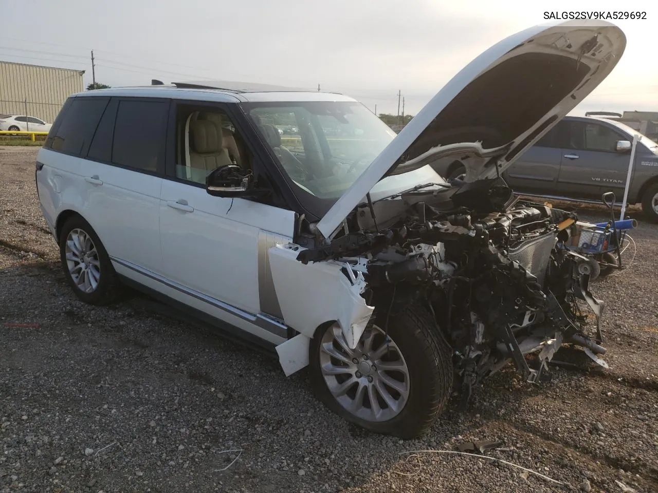 SALGS2SV9KA529692 2019 Land Rover Range Rover Hse